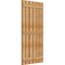 Ekena Millwork Spaced Board-n-Batten Shutters, Rough Sawn Western Red Cedar, 34 3/4W x 70H, PR RBS06S35X070RWR - alternate 3